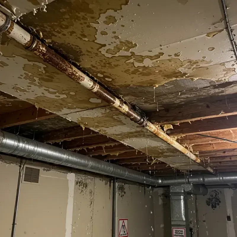 Ceiling Water Damage Repair in Marion County, KS